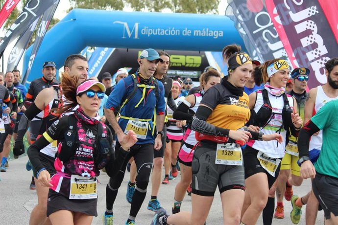 Imagen de archivo de la salida de Carreras de Montaña en Alhaurín el Grande