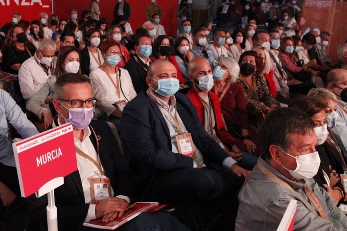 Delegación murciana en el 40 Congreso del PSOE