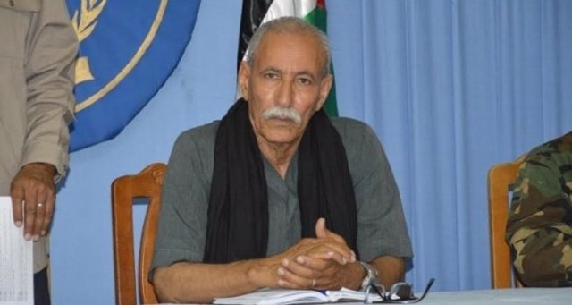 Archivo - El líder del Frente Polisario, Brahim Ghali