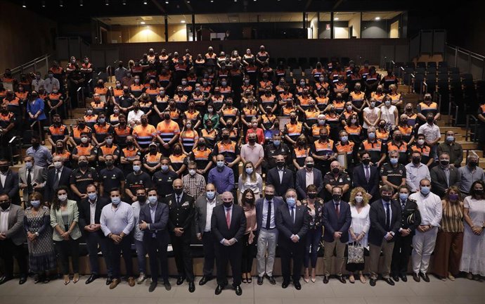 VIII Acto de reconocimiento a las actividades de Protección Civil en Málaga