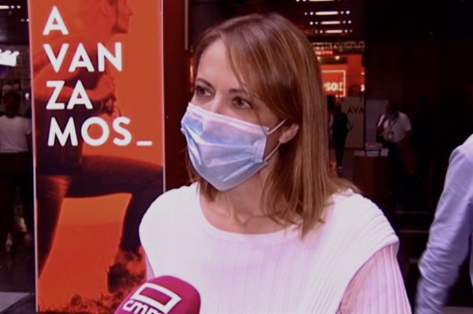 La eurodiputada y portavoz del PSOE de Castilla-La Mancha, Cristina Maestre,