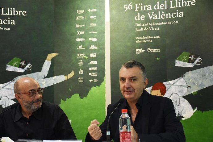 Manuel Vilas, en la Fira del Llibre de Valncia