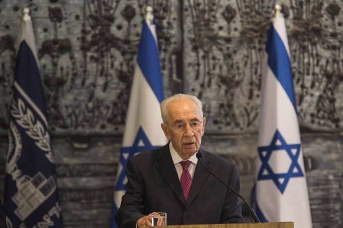 Archivo - El expresidente de Israel Shimon Peres
