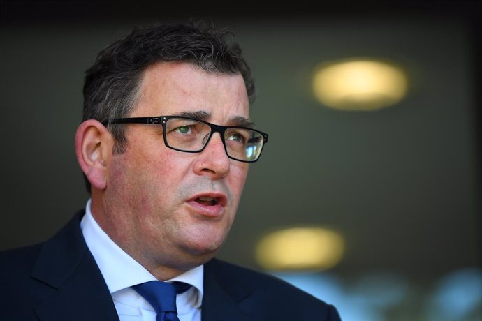 Victorian Premier Daniel Andrews addresses the media during a press conference in Melbourne, Wednesday, October 6, 2021. (AAP Image/James Ross) NO ARCHIVING