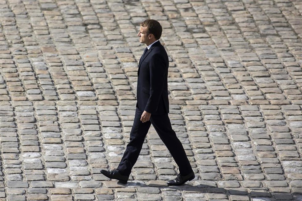 El presidente de Francia, Emmanuel Macron 