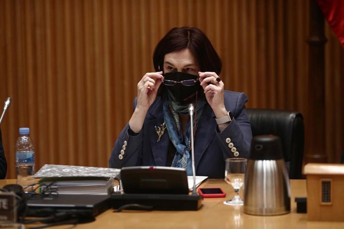 Archivo - La presidenta de la Comisión Nacional de los Mercados y la Competencia, Cani Fernández, en una comparecencia en el Congreso
