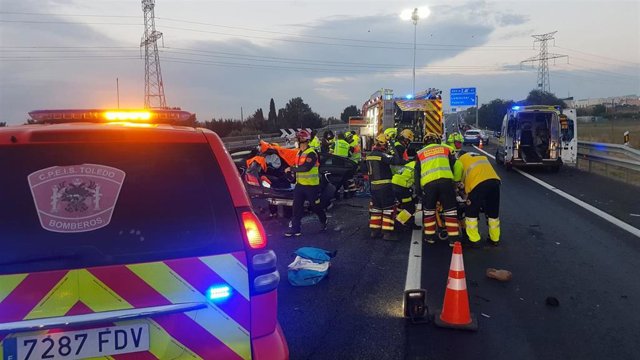 Accidente en Yuncler