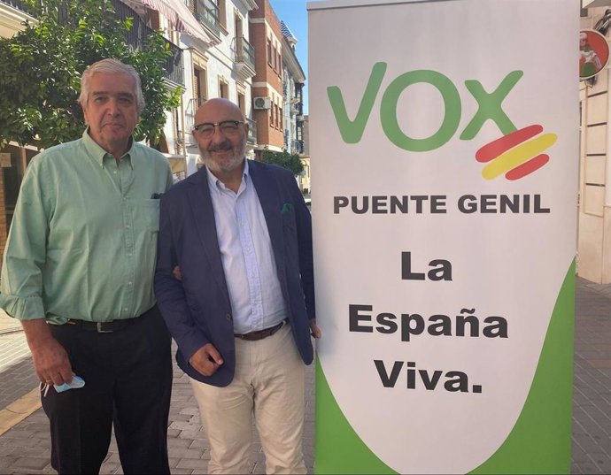 Saulo Moyano (i.) y Alejandro Hernández (d.)