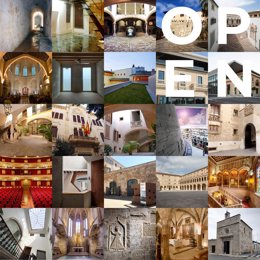 Cartel de Open House Palma 2021.