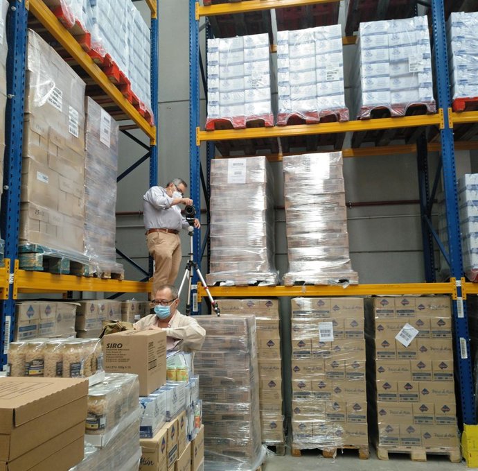 Archivo - Almacén del Banco de Alimentos de Córdoba