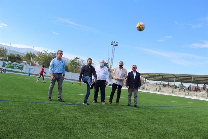 Julio Millán destaca la puesta al servicio de la ciudadanía del Campo de Las Lagunillas de Jaén