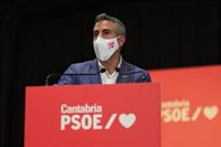 Zuloaga: "Las siglas del PSOE han traído las mejores noticias de toda la historia a España y Cantabria"