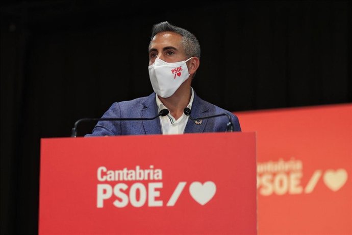 Pablo Zuloaga, secretario general del PSOE de Cantabria y vicepresidente del Gobierno de Cantabria