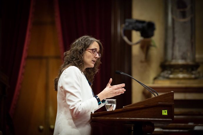 Arxiu - La consellera d'Igualtat i Feminismes de la Generalitat, Tnia Verge