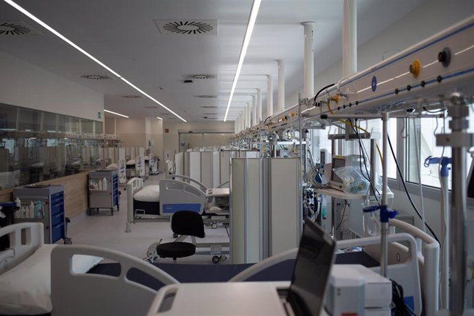 Archivo - El nuevo espacio polivalente del Hospital Moiss Broggi, a 20 de abril de 2021, en Sant Joan Despí, Barcelona, Catalunya (España)