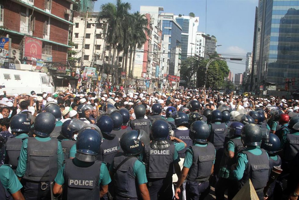 Protestas en Bangladesh