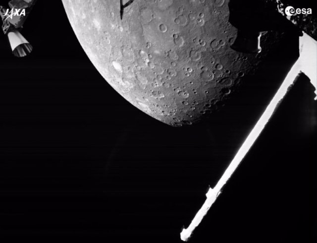Mercurio a la vista de BepiColombo