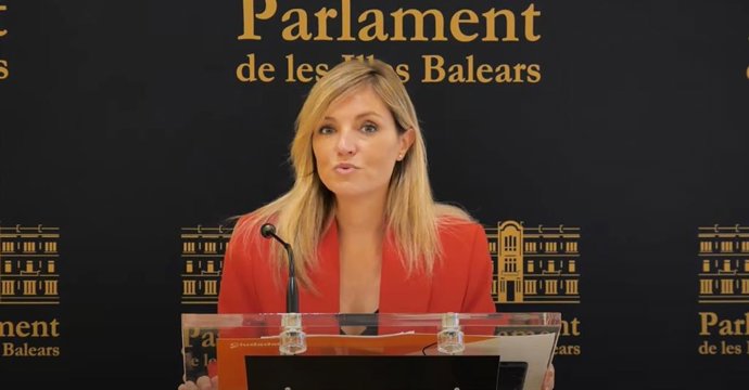 La portavoz de Ciudadanos en el Parlament, Patricia Guasp.
