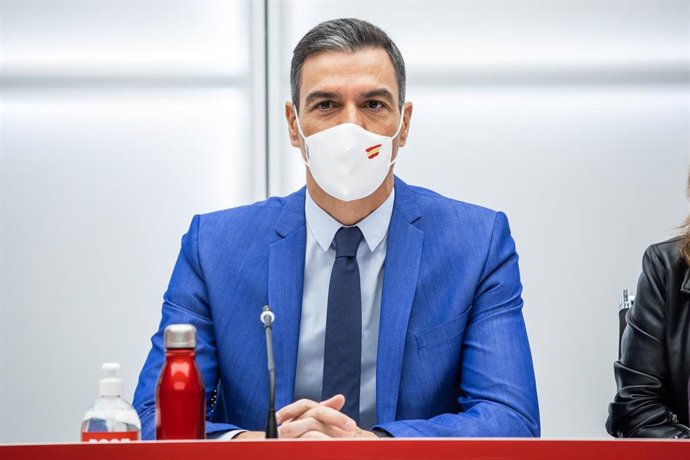 El secretario general del PSOE y presidente del Gobierno, Pedro Sánchez.