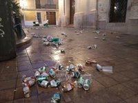 El PP insiste en una unidad anti-botellón en València ante la "desesperación" de los vecinos