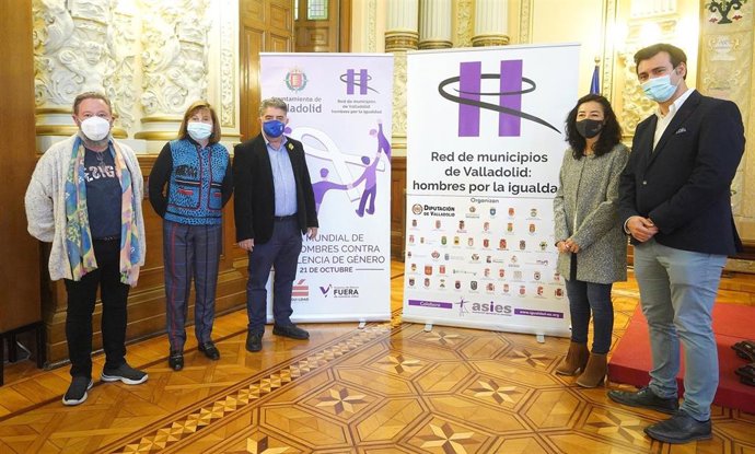 Presentación de los actos del Día Mundial de los Hombres contra la Violencia de Género.