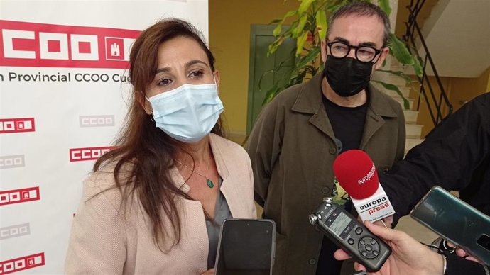 De la Rosa y Mesas atienden a los medios desde Cuenca