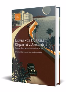 Coberta de la nova traducció d''El quartet d'Alexandria' de Lawrence Durrell
