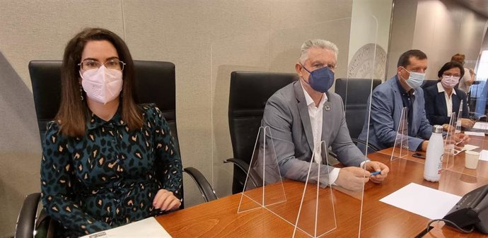 La diputada socialista Toñi Abenza, en la Comisión