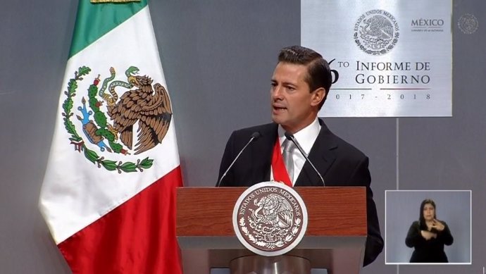 Archivo - El expresidente de México, Enrique Peña Nieto