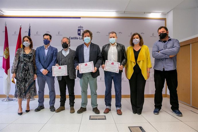 Entrega de premios del primer certamen de Castilla-La Mancha Film Comission