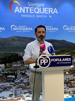 José Ramón Carmona, parlamentario andaluz del PP, coordinador del PP de Málaga y presidente del PP de Antequera