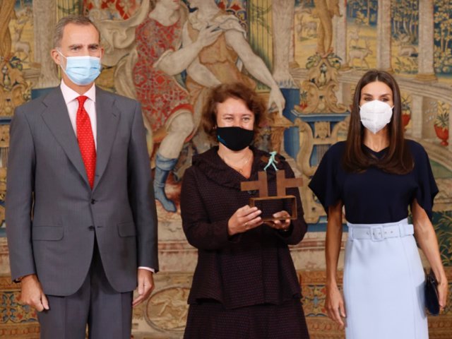 Los Reyes han presidido la Reunión Anual del Patronato del Instituto Cervantes en el Palacio Real de El Pardo