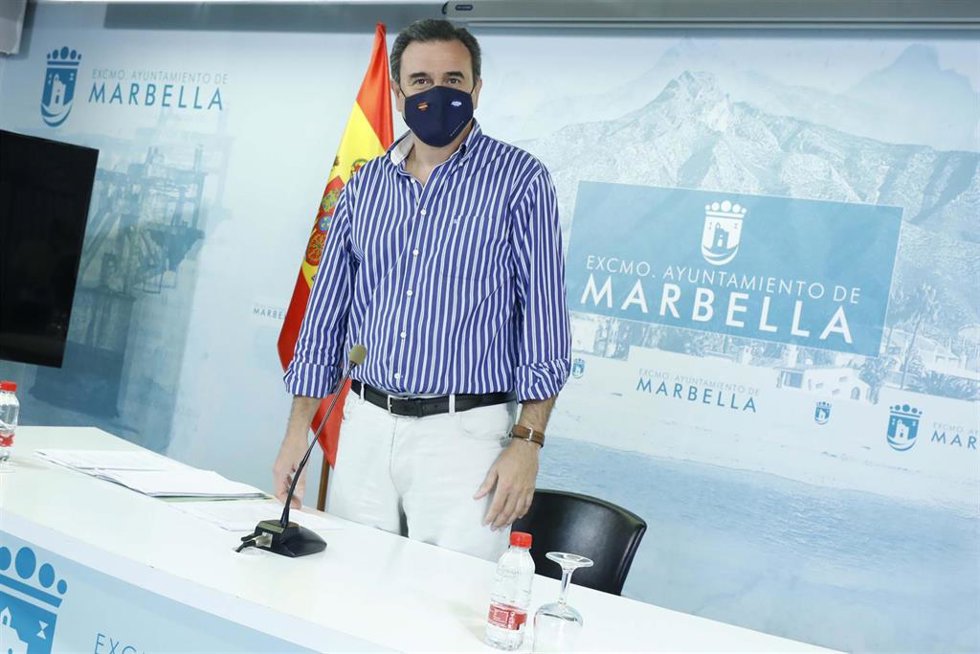El portavoz municipal de Marbella, Félix Romero