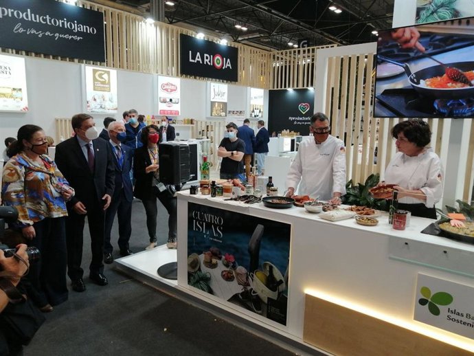 El stand de Baleares durante la 34 edición del Salón Gourmets de Madrid.