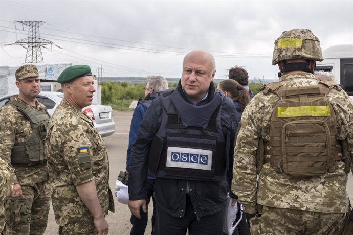 Archivo - Misión de la OSCE en Ucrania