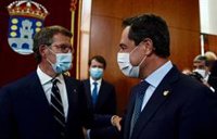 Moreno continuará el próximo viernes con Feijóo en Sevilla su ronda de contactos con presidentes de CCAA