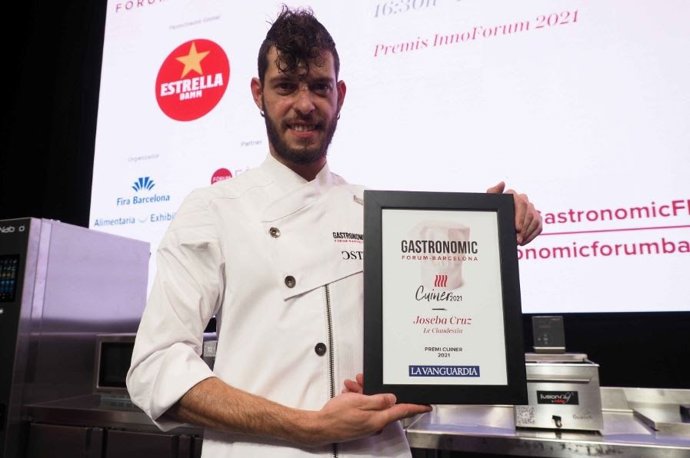 Joseba Cruz, galardonado por los Premios Cuiner 2021 del Gastronomic Forum Barcelona
