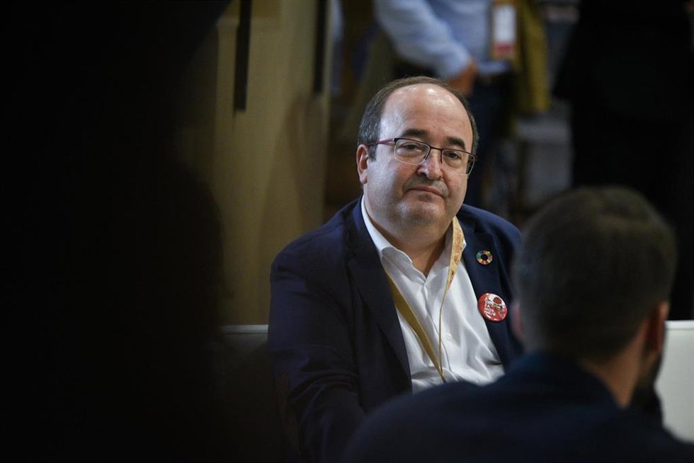 El ministro de Cultura y Deporte, Miquel Iceta