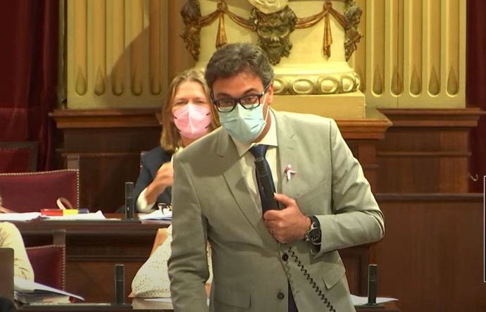 El portavoz del PP en el Parlament, Antoni Costa.