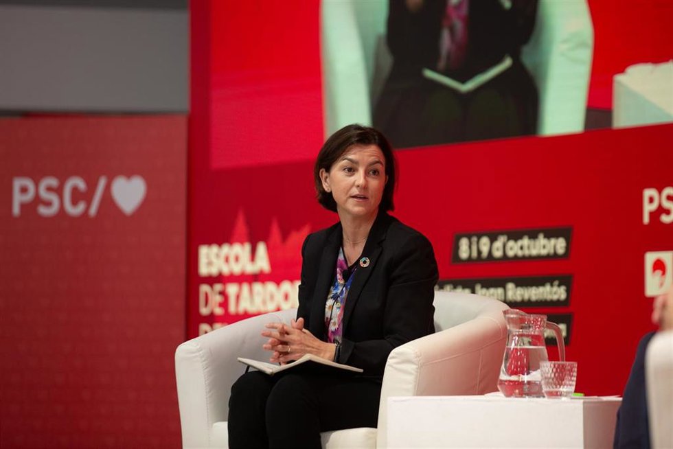 La portavoz del PSOE en el Senado y exportavoz del PSC en el Parlament, Eva Granados
