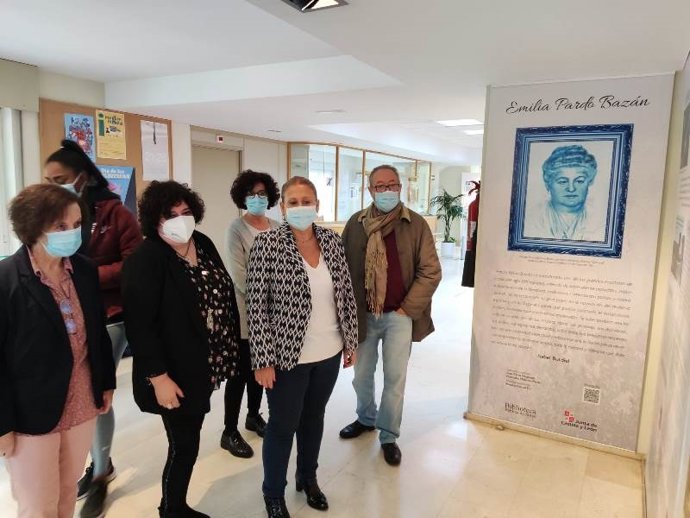 Inauguración De La Exposición Sobre Emilia Pardo Bazán En La Biblioteca De Soria.
