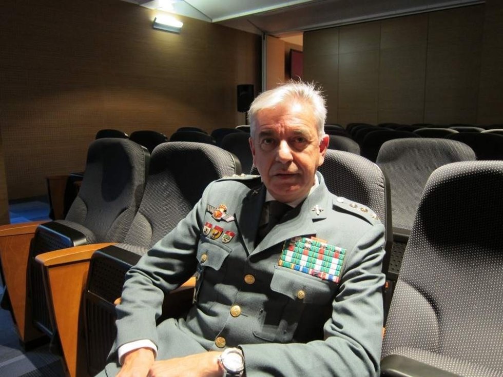 Archivo - El coronel Manuel Sánchez Corbí en una imagen de archivo