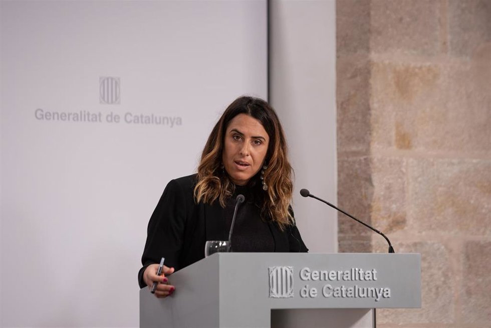 La portavoz del Govern, Patrícia Plaja.