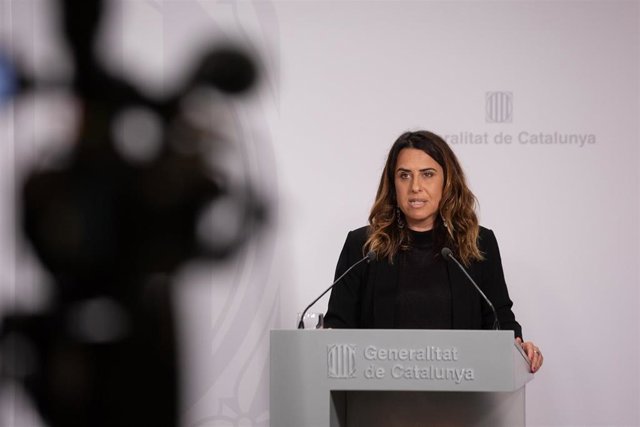 La portavoz del Govern, Patrícia Plaja.