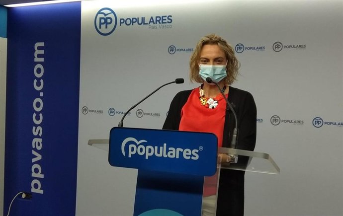 Archivo - Raquel González, presidenta del PP de Bizkaia.