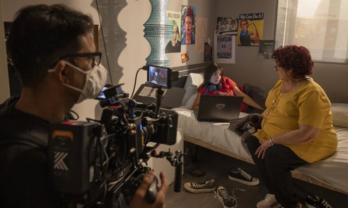 Rodaje de la serie de ficción 'Després de tu'