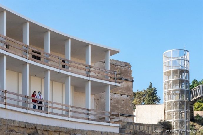 Finaliza la segunda de las tres fases del proyecto de excavación y recuperación del Anfiteatro Romano y Plaza de Toros de Cartagena