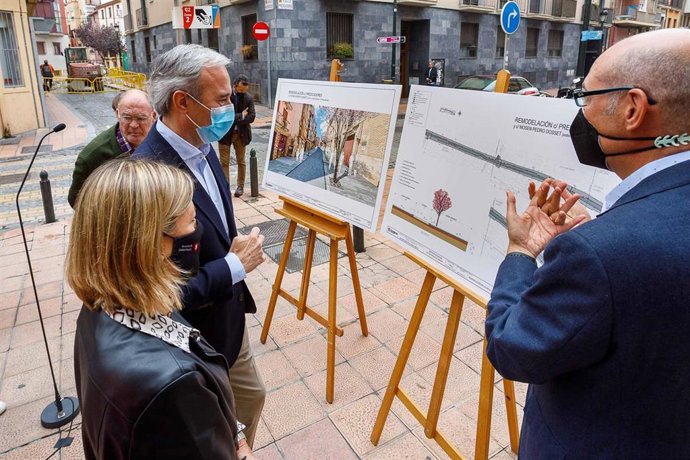 La calle Predicadores será de plataforma única y su remodelación concluirá en abril