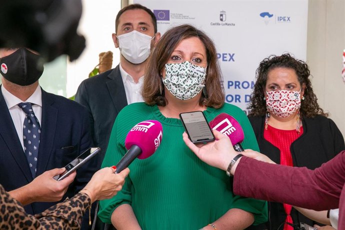 La consejera de Economía, Empresas y Empleo de C-LM, Patricia Franco