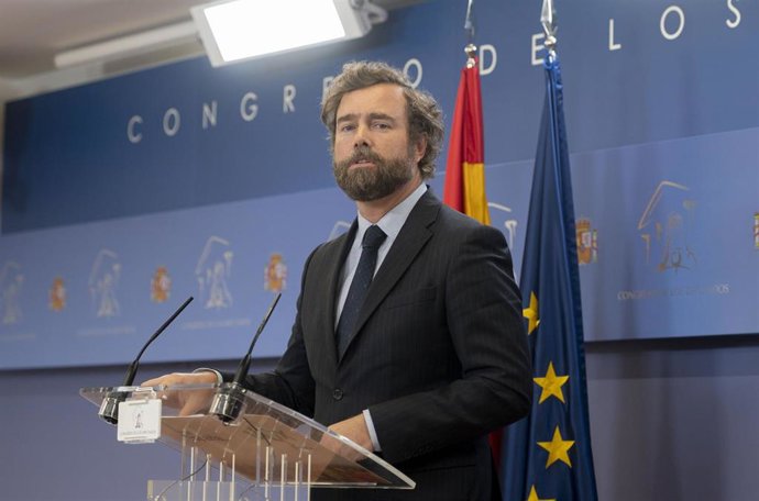 El portavoz de Vox en el Congreso, Iván Espinosa de los Monteros